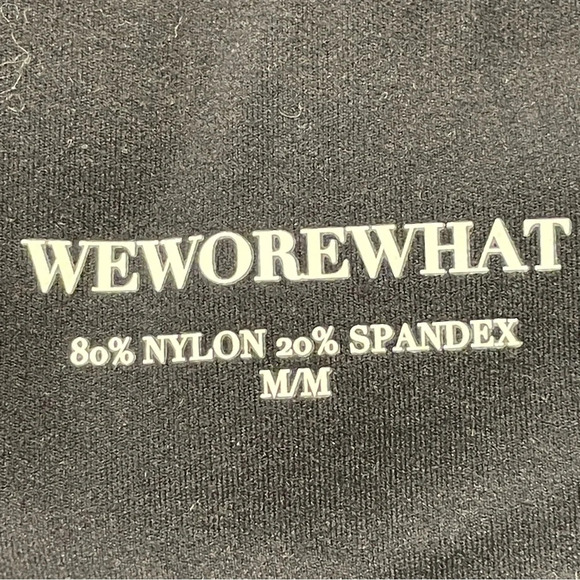 WEWOREWHAT Corset Legging in Solid Black - Picture 7 of 10